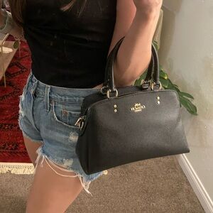 Black Coach Mini Lillie